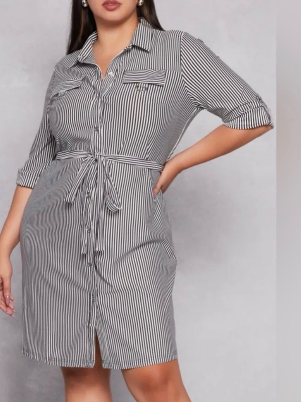 Mlle Gabrielle shirt dress size XL